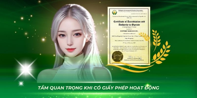 Tầm Quan Trọng Của Giấy Phép Hoạt Động 3WIN